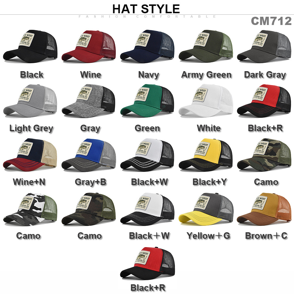 Hochwertige Angel-Baseballkapp – Trucker Cap Mesh Bewertung und Preis