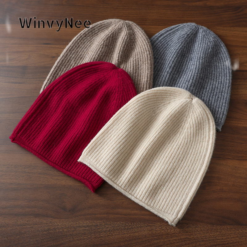 WinvyNee Damen-Beanie aus rein – Beanie Cuffed Knit Bewertung und Preis
